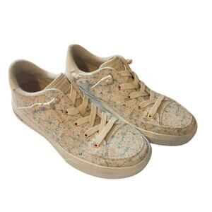 Skechers Street Arch Fit Arcade Flowa Powa Sneakers Tennis Shoes Women's sz 10